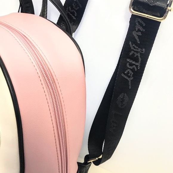 NWT Pink Betsey Johnson Backpack - Picture 5 of 10